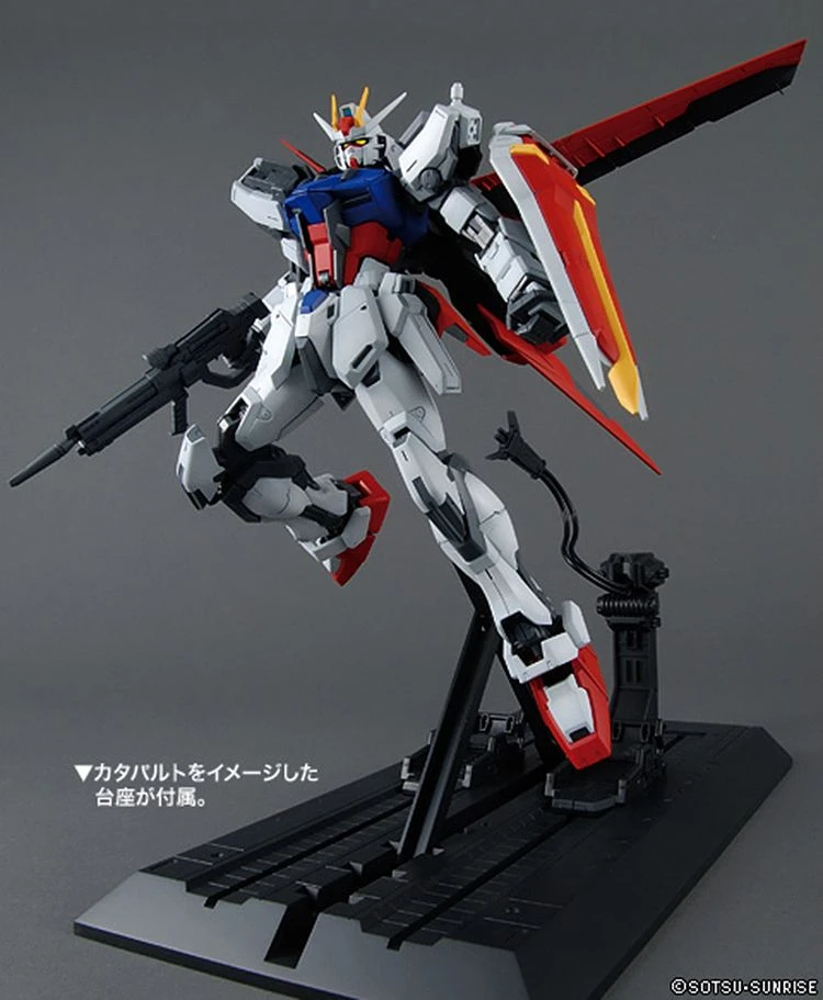 Bandai Gundam 1/100 MG Seed GAT-X105+AQM/E-X01 Aile Strike Gundam Ver. RM Model Kit 8 Bandai Gundam 1/100 MG Seed GAT-X105+AQM/E-X01 Aile Strike Gundam Ver. RM Model Kit