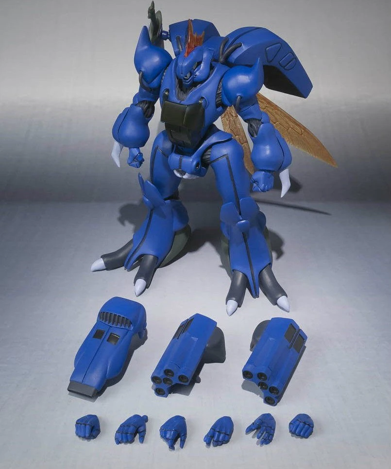 Bandai Robot Spirits Damashii #143 Virunvee Dunbine Aura Battler Action Figure (Item Has Shelfware) 8 Bandai Robot Spirits Damashii #143 Virunvee Dunbine Aura Battler Action Figure (Item Has Shelfware)