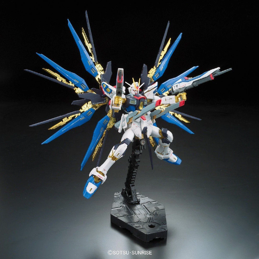 Bandai Gundam 1/144 RG #14 Gundam Seed Destiny ZGMF-X20A Strike Freedom Gundam Model Kit 10 Bandai Gundam 1/144 RG #14 Gundam Seed Destiny ZGMF-X20A Strike Freedom Gundam Model Kit