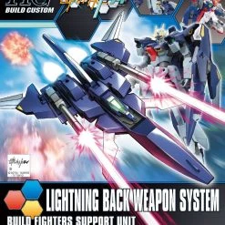 Bandai Gundam 1/144 HGBC #015 Lightning Back Weapons System Build Fighters Support Weapon Build Custom Model Kit