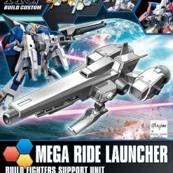 Bandai Gundam 1/144 HGBC #017 Mega Ride Launcher Mega Shiki Build Fighters Support Unit Build Custom Model Kit
