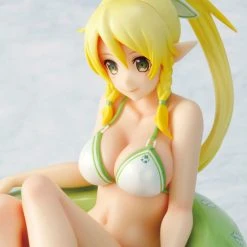 Toysworks 1/10 Sword Art Online Leafa Swimsuit Ver PVC Scale Figure Anime Statues (Manufacture)