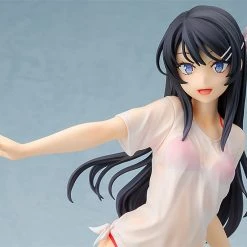 Chara-Ani 1/7 Rascal Does Not Dream Of Bunny Girl Senpai Mai Sakurajima (Water Gun Date Ver.) Scale Statue Figure