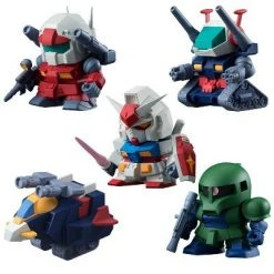 Bandai Mobile Suit Gundam Build Model Vol. 3 Trading Figure Set Of 10