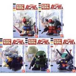 Bandai Mobile Suit Gundam Build Model Vol. 3 Trading Figure Set Of 10