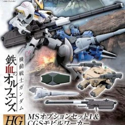 Bandai Gundam 1/144 HG IBA Customize Parts MS Option Set 1 And CGS Iron-Blooded Orphans Model Kit