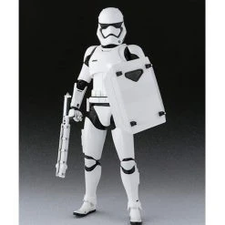 Bandai S.H. Figuarts First Order Stormtrooper (Shield & Baton) (First Order Riot Trooper) Star Wars The Force Awakens Action Figure