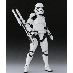 Bandai S.H. Figuarts First Order Stormtrooper (Shield & Baton) (First Order Riot Trooper) Star Wars The Force Awakens Action Figure