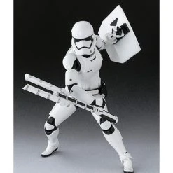 Bandai S.H. Figuarts First Order Stormtrooper (Shield & Baton) (First Order Riot Trooper) Star Wars The Force Awakens Action Figure