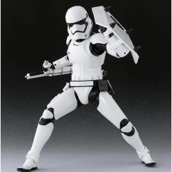 Bandai S.H. Figuarts First Order Stormtrooper (Shield & Baton) (First Order Riot Trooper) Star Wars The Force Awakens Action Figure
