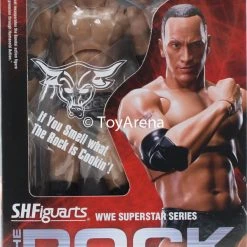 Bandai S. H. Figuarts S.H. Figuarts Dwayne The Rock Johnson WWE Action Figure