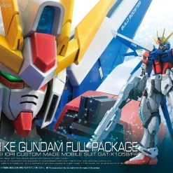 Bandai Gundam 1/144 RG #23 Build Strike Gundam Full Package