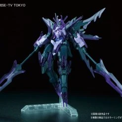 Bandai Gundam 1/144 HGBF #050 Build Fighters Tri GN-0000 Transient Gundam Glacier Mobile Suit
