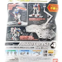 Bandai Gundam Action Base 4 Clear Stand Model Kit