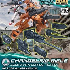 Bandai Gundam 1/144 HGBC #035 Changeling Rifle Build Custom Model Kit