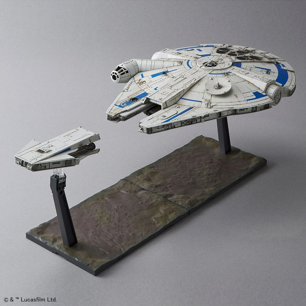 Other Model Kits/ Accessories Bandai Solo: A Stars Wars Film Millenium Falcon (Lando Calrissian Ver.) Model Kit 4 Other Model Kits/ Accessories Bandai Solo: A Stars Wars Film Millenium Falcon (Lando Calrissian Ver.) Model Kit