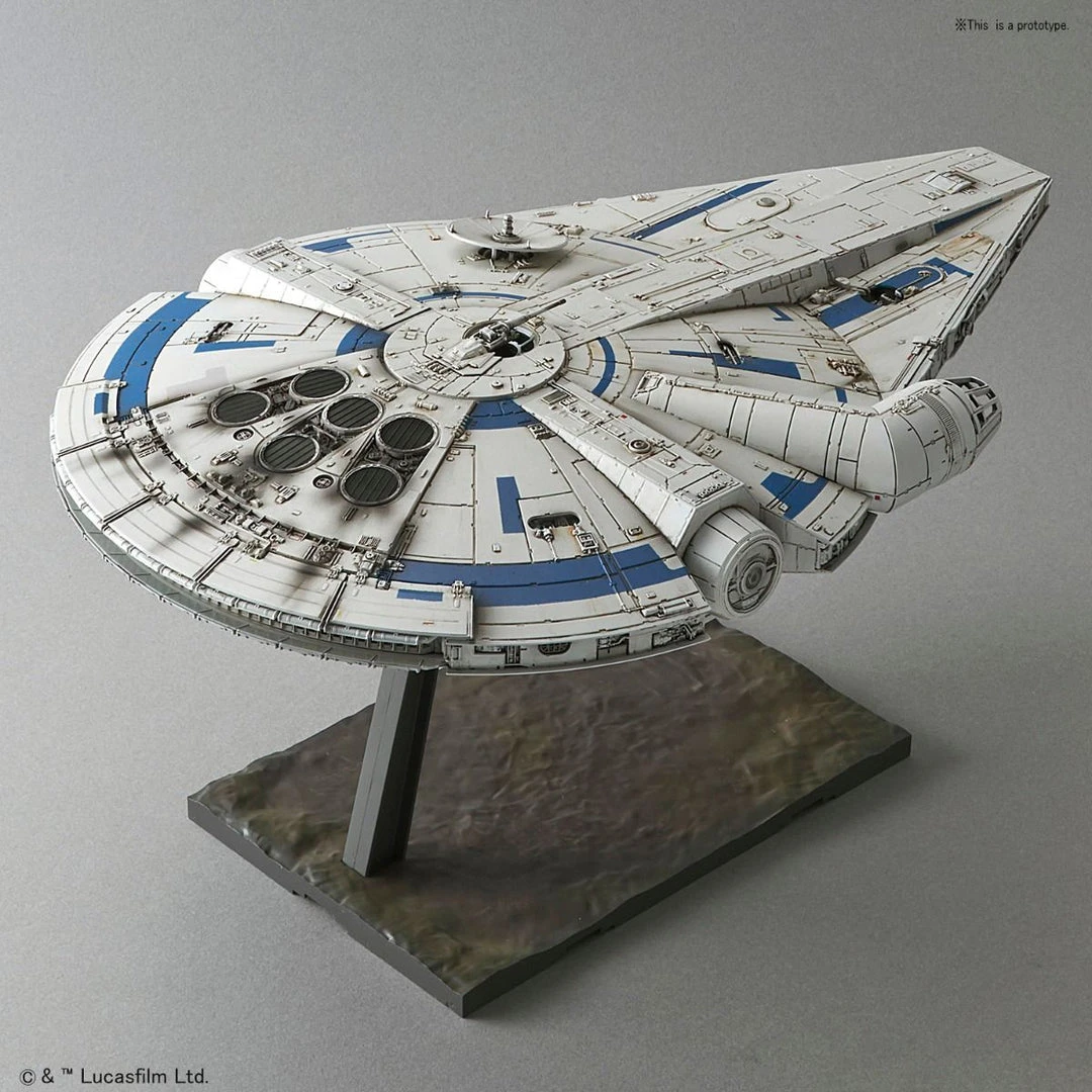 Other Model Kits/ Accessories Bandai Solo: A Stars Wars Film Millenium Falcon (Lando Calrissian Ver.) Model Kit 6 Other Model Kits/ Accessories Bandai Solo: A Stars Wars Film Millenium Falcon (Lando Calrissian Ver.) Model Kit