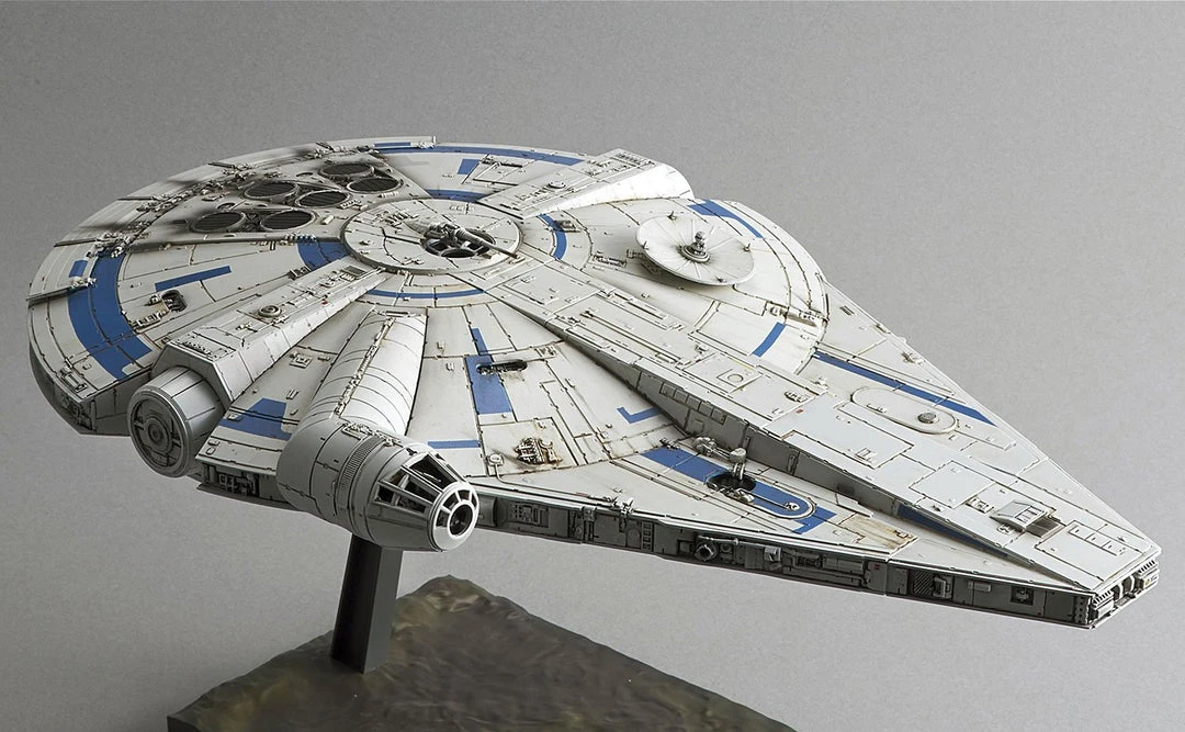 Other Model Kits/ Accessories Bandai Solo: A Stars Wars Film Millenium Falcon (Lando Calrissian Ver.) Model Kit 13 Other Model Kits/ Accessories Bandai Solo: A Stars Wars Film Millenium Falcon (Lando Calrissian Ver.) Model Kit