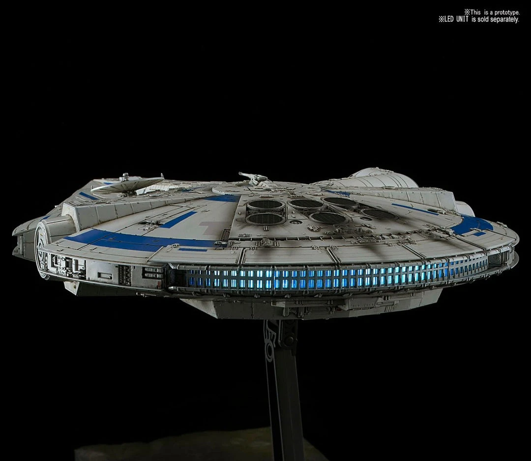 Other Model Kits/ Accessories Bandai Solo: A Stars Wars Film Millenium Falcon (Lando Calrissian Ver.) Model Kit 14 Other Model Kits/ Accessories Bandai Solo: A Stars Wars Film Millenium Falcon (Lando Calrissian Ver.) Model Kit