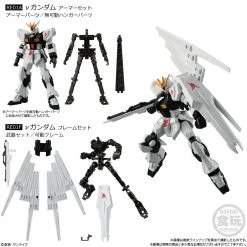Bandai Mobile Suit Gundam G Frame FA 01 Trading Figure Box Set Of 10