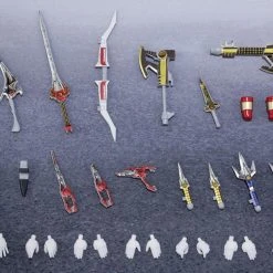 Bandai Super Kyoryu Sentai Zyuranger (Mighty Morphin Power Rangers) Action Figure Super Box Set Of 6