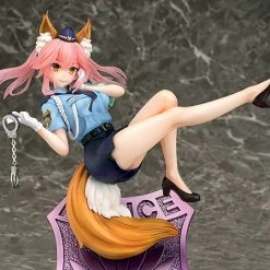 Phat! 1/7 Fate/ Extella Link Caster Tamamo No Mae: Police Fox Ver. Scale Statue Figure PVC Anime Statues (Manufacture)