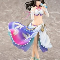 Phat! 1/8 The Idolmaster Cinderella Girls Fumika Sagisawa Azure Boundary Ver Scale Statue Figure Anime Statues (Manufacture)