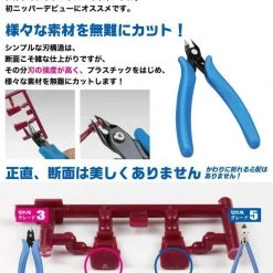 Other Model Kits/ Accessories God Hand Godhand GH-PN125-KS3-SET Nipper PN-125 And Kamiyasu 3mm SET For Plastic Model Kit