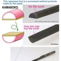 Other Model Kits/ Accessories God Hand Godhand GH-KF-5-S KAMABOKO File Half Round For Plastic Model Kit