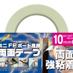 God Hand Godhand GH-DST-10 10mm Double-Stick Tape For Plastic Model Kit