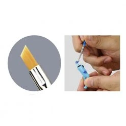 God Hand Godhand GH-EBRSP-NS Brushwork PRO Hobby Oblique Brush S Paint Brush For Plastic Model Kit