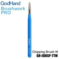 God Hand Godhand GH-EBRSP-TTM Brushwork PRO Hobby Chipping Paint Brush M For Plastic Model Kit Other Model Kits/ Accessories