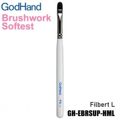 Other Model Kits/ Accessories God Hand Godhand GH-EBRSUP-HML Brushwork Softest Hobby Filbert Paint Brush L For Plastic Model Kit