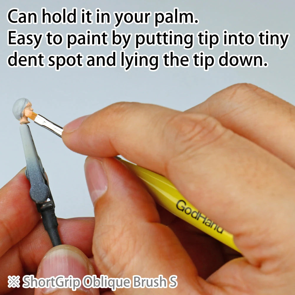 God Hand Godhand GH-EBRSYP-ML Brushwork Short Grip Point Brush L Paint Brush For Plastic Model Kit Other Model Kits/ Accessories 8 God Hand Godhand GH-EBRSYP-ML Brushwork Short Grip Point Brush L Paint Brush For Plastic Model Kit Other Model Kits/ Accessories