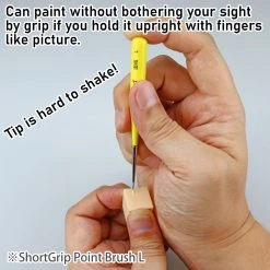 God Hand Godhand GH-EBRSYP-ML Brushwork Short Grip Point Brush L Paint Brush For Plastic Model Kit Other Model Kits/ Accessories 16 God Hand Godhand GH-EBRSYP-ML Brushwork Short Grip Point Brush L Paint Brush For Plastic Model Kit Other Model Kits/ Accessories
