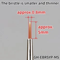 Other Model Kits/ Accessories God Hand Godhand GH-EBRSYP-MS Brushwork Short Grip Point Brush S Paint Brush For Plastic Model Kit
