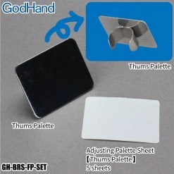 God Hand Godhand GH-BRS-FP-SET Thumb's Palette And Adjusting Palette Sheet For Plastic Model Kit Other Model Kits/ Accessories