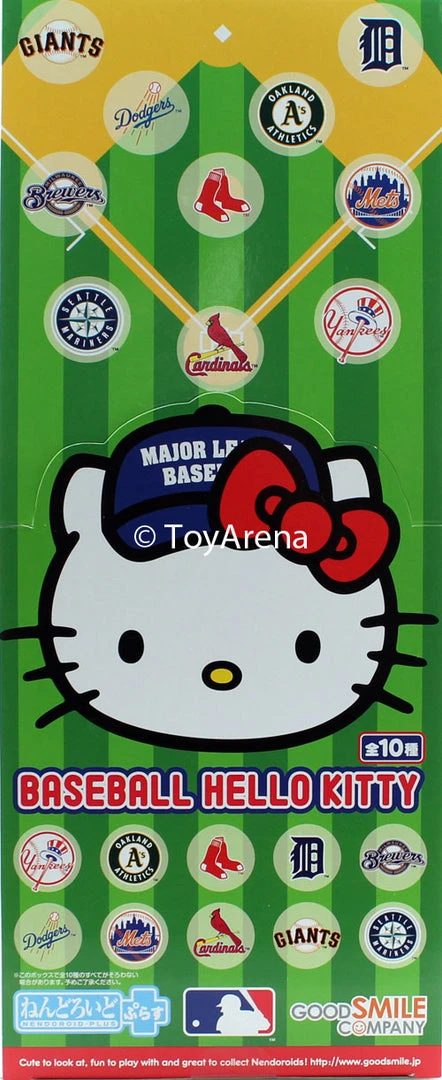 Good Smile Company Nendoroid Series Nendoroid Plus Major League Baseball Hello Kitty MLB (Boix/10) Trading Figure 3 Good Smile Company Nendoroid Series Nendoroid Plus Major League Baseball Hello Kitty MLB (Boix/10) Trading Figure