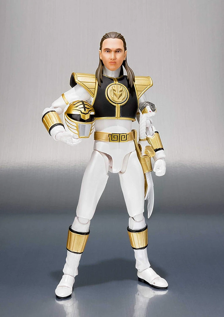 Bandai S.H. Figuarts Mighty Morphin Power Rangers White Ranger 7 Bandai S.H. Figuarts Mighty Morphin Power Rangers White Ranger