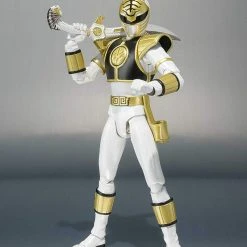 Bandai S.H. Figuarts Mighty Morphin Power Rangers White Ranger 18 Bandai S.H. Figuarts Mighty Morphin Power Rangers White Ranger