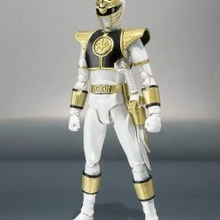 Bandai S.H. Figuarts Mighty Morphin Power Rangers White Ranger 19 Bandai S.H. Figuarts Mighty Morphin Power Rangers White Ranger