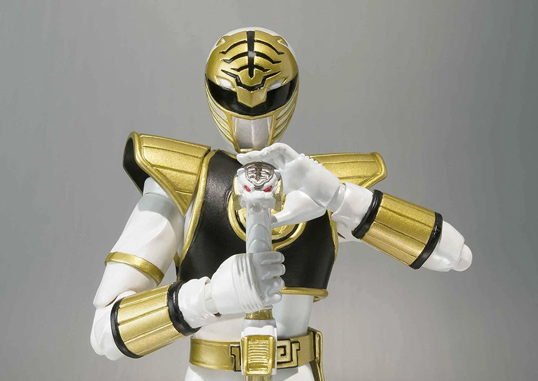 Bandai S.H. Figuarts Mighty Morphin Power Rangers White Ranger 4 Bandai S.H. Figuarts Mighty Morphin Power Rangers White Ranger