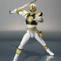 Bandai S.H. Figuarts Mighty Morphin Power Rangers White Ranger 13 Bandai S.H. Figuarts Mighty Morphin Power Rangers White Ranger
