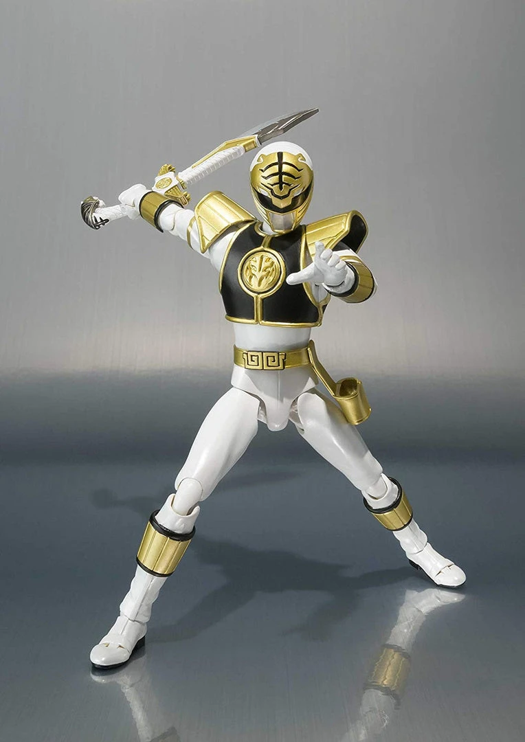 Bandai S.H. Figuarts Mighty Morphin Power Rangers White Ranger 5 Bandai S.H. Figuarts Mighty Morphin Power Rangers White Ranger