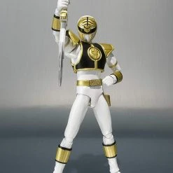 Bandai S.H. Figuarts Mighty Morphin Power Rangers White Ranger 14 Bandai S.H. Figuarts Mighty Morphin Power Rangers White Ranger
