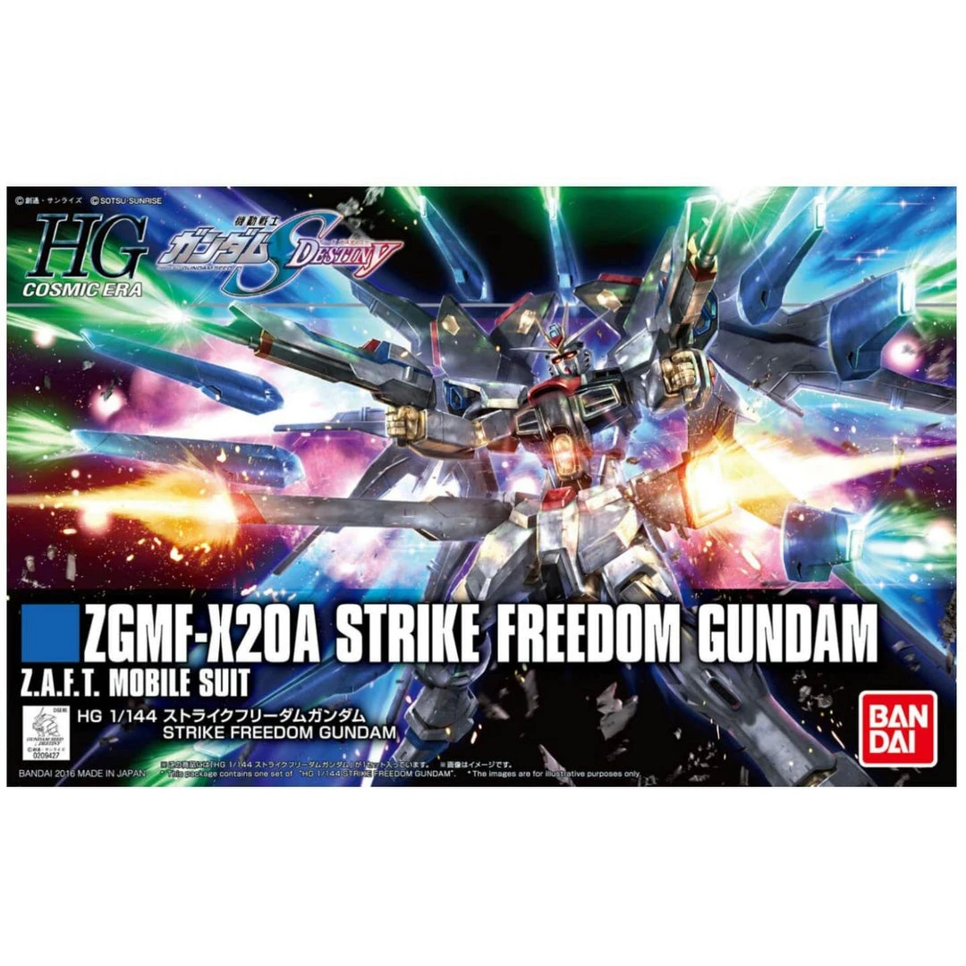Bandai Gundam 1/144 HGUC #201 HGCE Seed Destiny ZGMF-X20A Strike Freedom Gundam Revive Ver. Model Kit 11 Bandai Gundam 1/144 HGUC #201 HGCE Seed Destiny ZGMF-X20A Strike Freedom Gundam Revive Ver. Model Kit