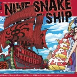 Bandai One Piece Grand Ship Collection #06 Nine-Snake Pirate Ship Model Kit