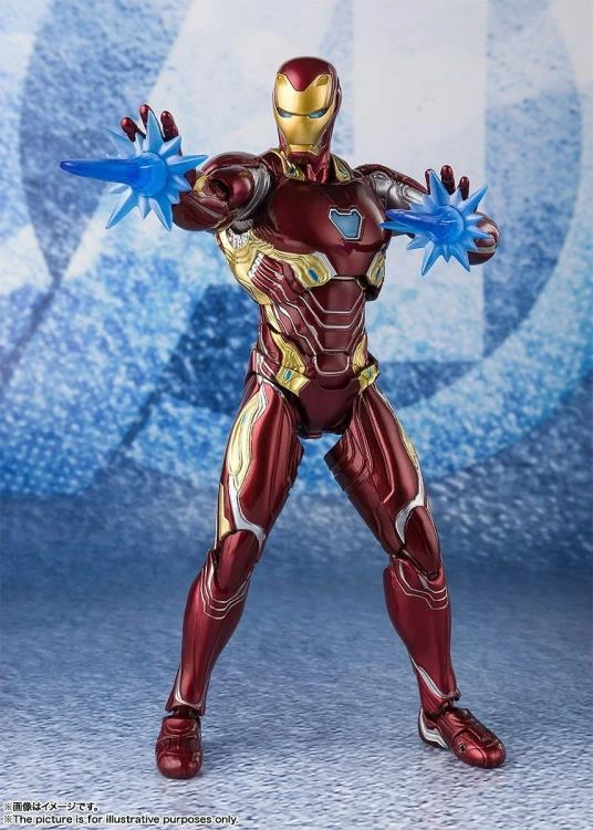S. H. Figuarts Bandai S.H. Figuarts Avengers: Endgame Iron Man Mark L MK50 With Nano Weapon Set #2 Action Figure 7 S. H. Figuarts Bandai S.H. Figuarts Avengers: Endgame Iron Man Mark L MK50 With Nano Weapon Set #2 Action Figure