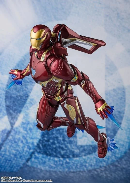 S. H. Figuarts Bandai S.H. Figuarts Avengers: Endgame Iron Man Mark L MK50 With Nano Weapon Set #2 Action Figure 8 S. H. Figuarts Bandai S.H. Figuarts Avengers: Endgame Iron Man Mark L MK50 With Nano Weapon Set #2 Action Figure