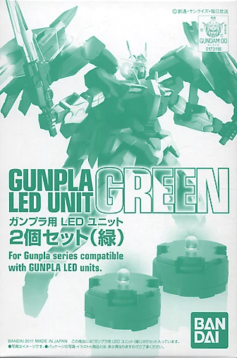 Bandai Gundam LED Unit Green Hobby Accesories For Model Kit 4 Bandai Gundam LED Unit Green Hobby Accesories For Model Kit
